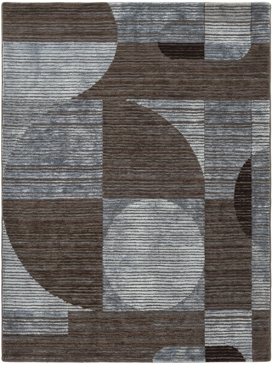 Modern Abstract Geometric Hand tufted Rug