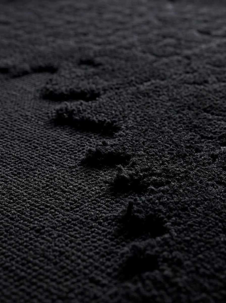 Hand Tufted New Zealand Wool Rugs in Charcoal/Charcoal Color