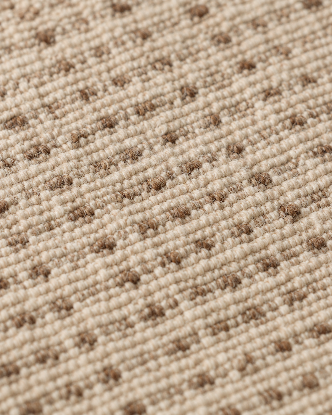 Hand Tufted Fine Wool + Bamboo Rugs in Beige/Brown Color