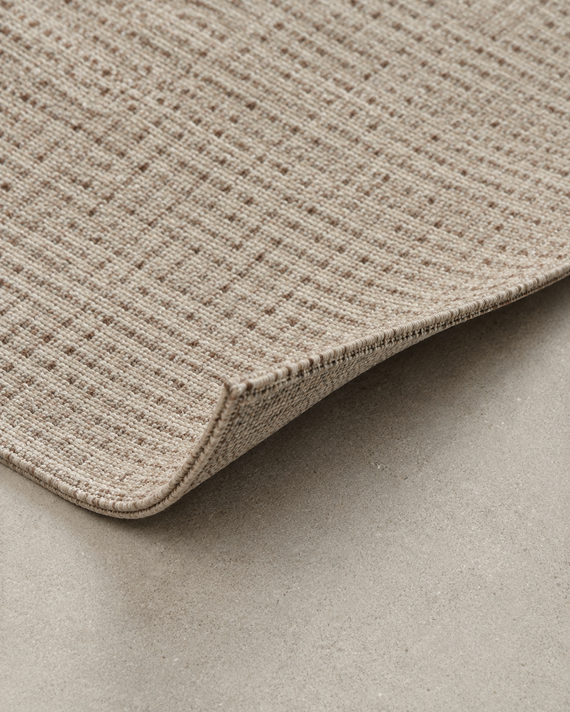 Hand Tufted Fine Wool + Bamboo Rugs in Beige/Brown Color