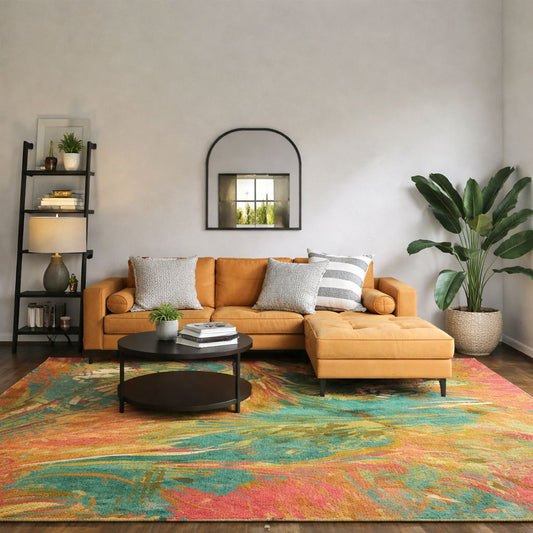 Hand Tufted 10C Fine Wool Rugs in Multi Color