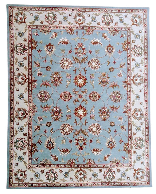 Royal Pastel Floral Rug